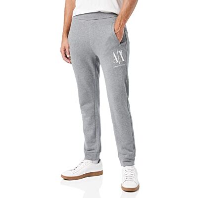 8NZPPAZJ1ZZ-3930-XS Armani Exchange Męskie spodnie sportowe Icon Tracksuit Bottom, szary, XS 8NZPPAZJ1ZZ-3930-XS Armani Exchange Męskie spodnie sportowe Icon Tracksuit Bottom, szary, XS