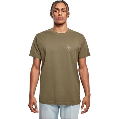 MT1485-00176-0058 Mister Tee T-shirt męski, oliwkowy, XS MT1485-00176-0058 Mister Tee T-shirt męski, oliwkowy, XS