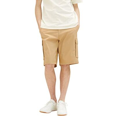 1037120 TOM TAILOR Denim Męskie spodenki , bermudy, 31041-Brown Rice, L, 31041 Brown Rice, L 1037120 TOM TAILOR Denim Męskie spodenki , bermudy, 31041-Brown Rice, L, 31041 Brown Rice, L