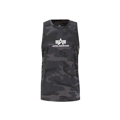 126566C-125 Alpha Industries Basic Camo tank top dla mężczyzn Black Camo 126566C-125 Alpha Industries Basic Camo tank top dla mężczyzn Black Camo