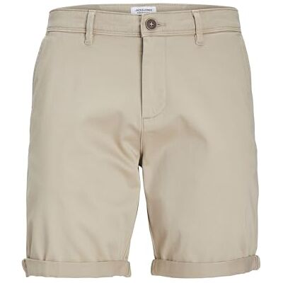 12165604 JACK & JONES Męskie szorty chinosy, regularny krój, chinosy, Crockery., XL 12165604 JACK & JONES Męskie szorty chinosy, regularny krój, chinosy, Crockery., XL