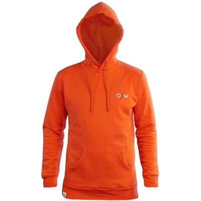 FOG01121 ONE WAY Męska kurtka z kapturem STAFFWEAR, pomarańczowa, S FOG01121 ONE WAY Męska kurtka z kapturem STAFFWEAR, pomarańczowa, S