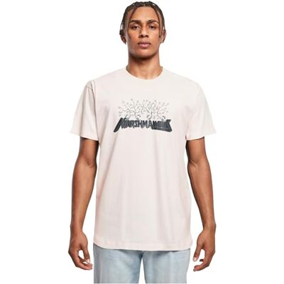MP5000405 MERCHCODE T-shirt męski, Różowy marshmallow, M MP5000405 MERCHCODE T-shirt męski, Różowy marshmallow, M
