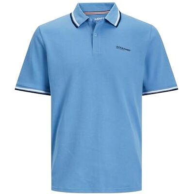 12250736 JACK & JONES Jjcampa Polo Ss męska koszulka polo, Pacific Coast/Print: Small, S 12250736 JACK & JONES Jjcampa Polo Ss męska koszulka polo, Pacific Coast/Print: Small, S