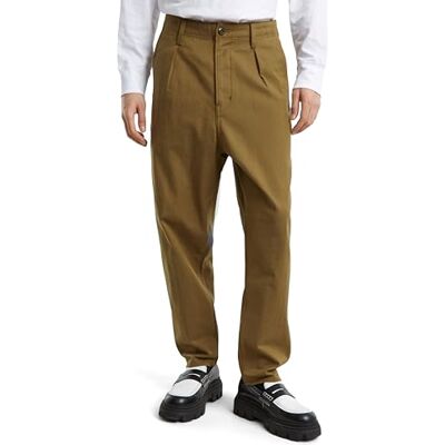D24543 G-Star RAW Pleated Chino Relaxed, Wielokolorowy (Tobacco/Asfalt Hb -d731-g773), 31W / 34L D24543 G-Star RAW Pleated Chino Relaxed, Wielokolorowy (Tobacco/Asfalt Hb -d731-g773), 31W / 34L