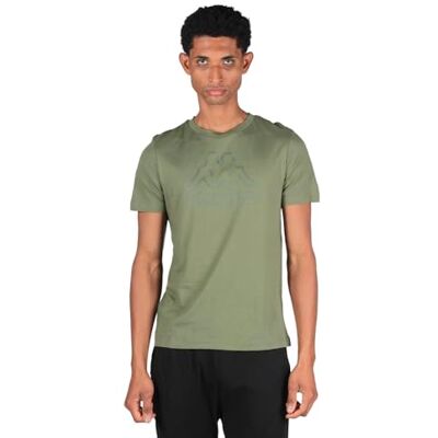 331G3CW_X5P_S Kappa Koszulka CREMY T-shirt Zielony S 331G3CW_X5P_S Kappa Koszulka CREMY T-shirt Zielony S