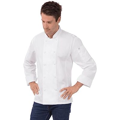 CBC01-WHT-XS Chef Works Kurtka męska Bowden Chef, biały, XS CBC01-WHT-XS Chef Works Kurtka męska Bowden Chef, biały, XS