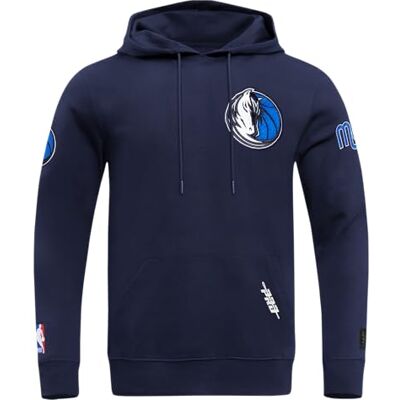 BDM551823 Pro Standard Męska bluza z kapturem NBA Classic Chenille M Dk Po, granatowa, M, Midnight Navy, M BDM551823 Pro Standard Męska bluza z kapturem NBA Classic Chenille M Dk Po, granatowa, M, Midnight Navy, M