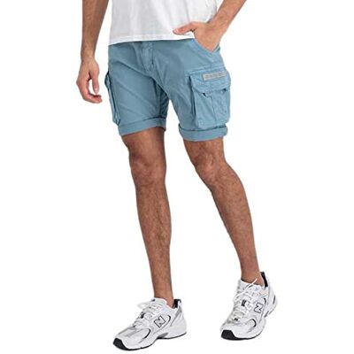 176203-134 Alpha Industries Crew Short Męskie krótkie spodenki Greyblue 176203-134 Alpha Industries Crew Short Męskie krótkie spodenki Greyblue