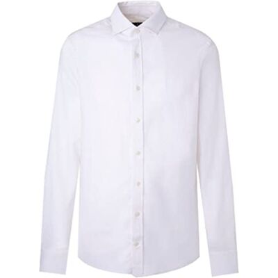 HM309352 Hackett London Męska koszulka z miękką stretchem Hbone Button Down, Tan, M HM309352 Hackett London Męska koszulka z miękką stretchem Hbone Button Down, Tan, M