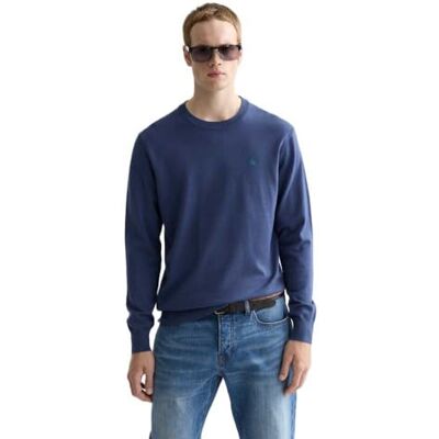 182350 Scotch & Soda Essential Crewneck Sweter, Oceana 410, XL męski, Oceana 410, XL 182350 Scotch & Soda Essential Crewneck Sweter, Oceana 410, XL męski, Oceana 410, XL