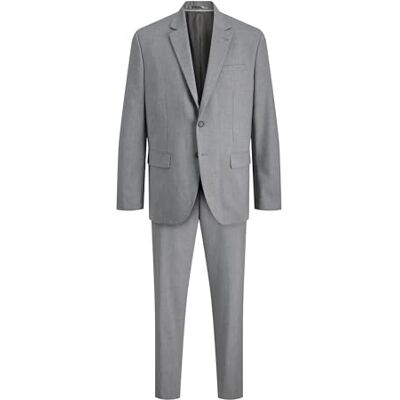 12270103 Jack & Jones JPRTHEO Suit Noos, Jasnoszary melanż/dopasowanie: regular fit, 48 12270103 Jack & Jones JPRTHEO Suit Noos, Jasnoszary melanż/dopasowanie: regular fit, 48