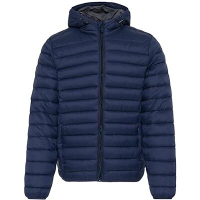 20712462 Blend Męska kurtka pikowana Bhromsey Hood, 194024_dress Blues, M 20712462 Blend Męska kurtka pikowana Bhromsey Hood, 194024_dress Blues, M