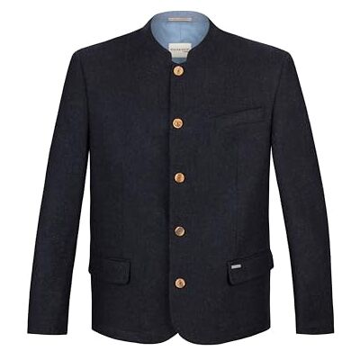 Trachtenjacke Xaver Stockerpoint Xaver męski strój ludowy, granatowy, 50 Trachtenjacke Xaver Stockerpoint Xaver męski strój ludowy, granatowy, 50