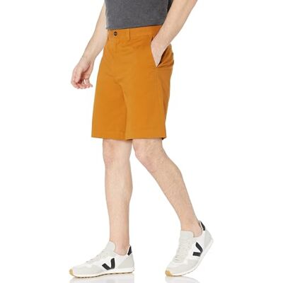 F16AE60002-Nbrown-29 Amazon Essentials Men's Szorty classic fit 23 cm, Muszkatałowy brąz, 29 F16AE60002-Nbrown-29 Amazon Essentials Men's Szorty classic fit 23 cm, Muszkatałowy brąz, 29