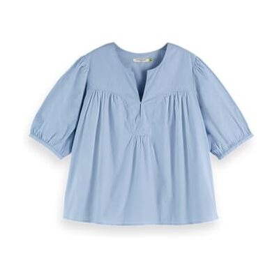 U9A00792T Scotch & Soda Luźny top, Wyblakły dżins V441, 66 U9A00792T Scotch & Soda Luźny top, Wyblakły dżins V441, 66
