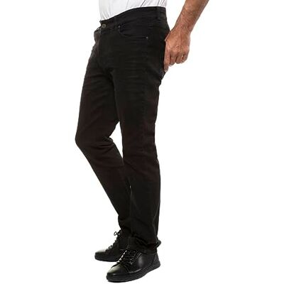 722849 JP 1880 Męskie dżinsy do 70, 5 kieszeni, elastyczny denim, prosty krój, węższa szerokość stopy, czarny 102 100-102, czarny, 32W / 34L 722849 JP 1880 Męskie dżinsy do 70, 5 kieszeni, elastyczny denim, prosty krój, węższa szerokość stopy, czarny 102 100-102, czarny, 32W / 34L