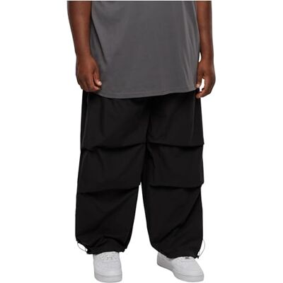 TB6392 Urban Classics Spodnie męskie Popline Parachute Pants Black XL, czarny, XL TB6392 Urban Classics Spodnie męskie Popline Parachute Pants Black XL, czarny, XL