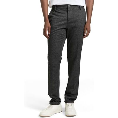 1048477 TOM TAILOR Denim Spodnie męskie, 39113 Black White Grindel, XS 1048477 TOM TAILOR Denim Spodnie męskie, 39113 Black White Grindel, XS