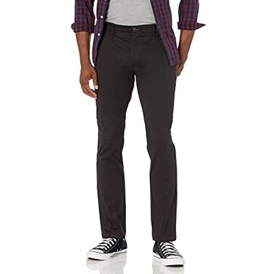 GT190700-Bla-30W x 30L Amazon Essentials Męskie spodnie chinosy Skinny-Fit Washed Comfort Stretch (dawniej Goodthreads), czarne, 30 W x 30 L GT190700-Bla-30W x 30L Amazon Essentials Męskie spodnie chinosy Skinny-Fit Washed Comfort Stretch (dawniej Goodthreads), czarne, 30 W x 30 L