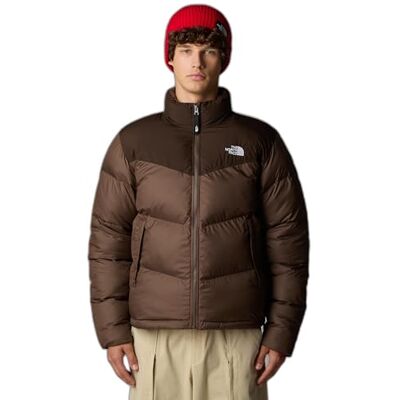 NF0A853I The North Face Męskie Saikuru Kurtka puchowa Smokey Brown/Demitasse XXL NF0A853I The North Face Męskie Saikuru Kurtka puchowa Smokey Brown/Demitasse XXL
