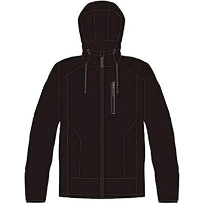 101030.100 Joma Męska kurtka Chaqueta Alaska Negro i kamizelka Cabal. czarny czarny S 101030.100 Joma Męska kurtka Chaqueta Alaska Negro i kamizelka Cabal. czarny czarny S