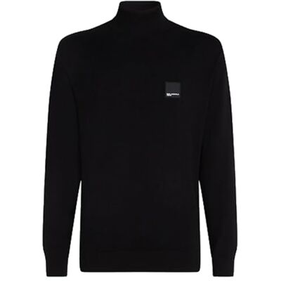 A3M18001 Karl Lagerfeld Jeans, Męski, Regularny Polowiec, Regularny Krój, Czarny, L A3M18001 Karl Lagerfeld Jeans, Męski, Regularny Polowiec, Regularny Krój, Czarny, L