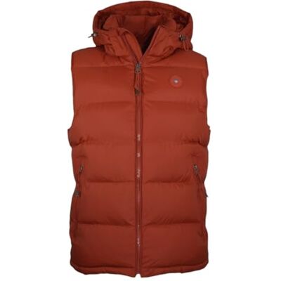 7006454 GANT Męska kamizelka Active Cloud Vest, Iron Red, S 7006454 GANT Męska kamizelka Active Cloud Vest, Iron Red, S