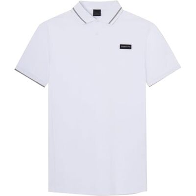 HM563230 Hackett London Męska koszulka polo HS Equinox biała XXL, Biały (biały), XXL HM563230 Hackett London Męska koszulka polo HS Equinox biała XXL, Biały (biały), XXL
