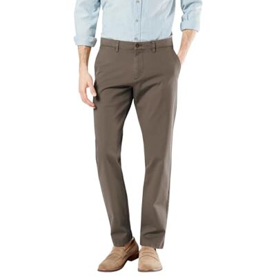 79645 Dockers Męskie spodnie Khaki Slim Taper, Chip czekoladowy, 32W / 32L 79645 Dockers Męskie spodnie Khaki Slim Taper, Chip czekoladowy, 32W / 32L
