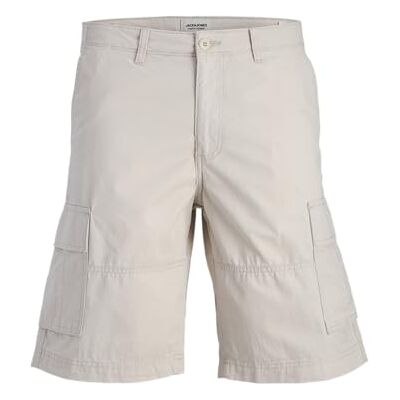 12274389-4716765 Jack & Jones Jpstcole Mateo Cargo Short Mid, Moonbeam, S 12274389-4716765 Jack & Jones Jpstcole Mateo Cargo Short Mid, Moonbeam, S