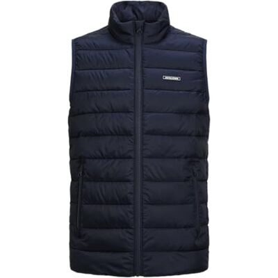 12289064-4904793 JACK & JONES Jjlouis Light Bodywarmer Collar Mni, granatowy blezer, 110 12289064-4904793 JACK & JONES Jjlouis Light Bodywarmer Collar Mni, granatowy blezer, 110