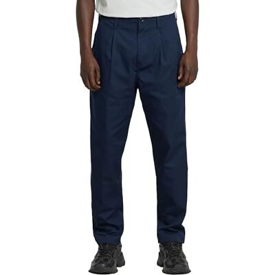 D24543 G-STAR Chino męskie Pleated Relaxed Tapered, Niebieski (Salute -d967-c742), 33W / 30L D24543 G-STAR Chino męskie Pleated Relaxed Tapered, Niebieski (Salute -d967-c742), 33W / 30L