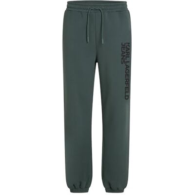 A1M10001 Karl Lagerfeld Jeans, Męskie, Spodnie Dresowe Z Logo Essential, Dopasowany Krój, Szary, XS A1M10001 Karl Lagerfeld Jeans, Męskie, Spodnie Dresowe Z Logo Essential, Dopasowany Krój, Szary, XS