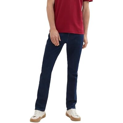 1042340 TOM TAILOR Męskie dżinsy Josh Regular Slim ze stretchem, 10138 – Rinsed Blue Denim, 31W / 32L 1042340 TOM TAILOR Męskie dżinsy Josh Regular Slim ze stretchem, 10138 – Rinsed Blue Denim, 31W / 32L