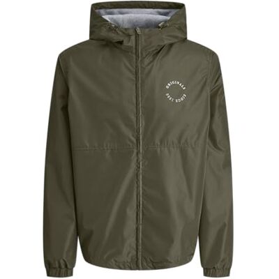 12284465-4899009 JACK & JONES Męska kurtka z kapturem Jorbillyburg Light Hood, Olive Night, S, olive night, S 12284465-4899009 JACK & JONES Męska kurtka z kapturem Jorbillyburg Light Hood, Olive Night, S, olive night, S