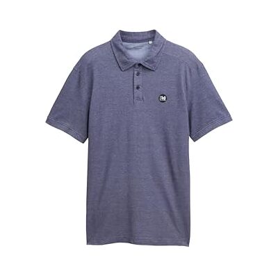 1046744 TOM TAILOR Męska koszulka polo, 38144 Crest Blue Multi Structure, 3XL 1046744 TOM TAILOR Męska koszulka polo, 38144 Crest Blue Multi Structure, 3XL