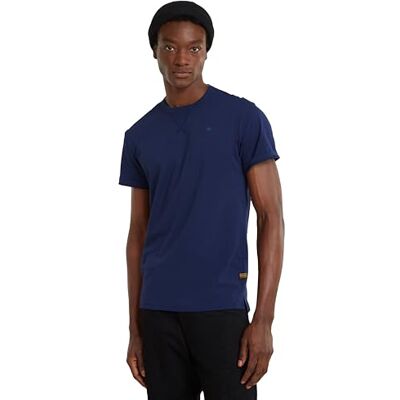 D24449 G-STAR RAW Nifous T-shirt męski, Niebieski (Imperial Blue -336-1305), XS D24449 G-STAR RAW Nifous T-shirt męski, Niebieski (Imperial Blue -336-1305), XS
