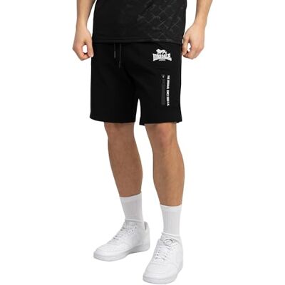 117687 Lonsdale London Havant męskie szorty czarne Basics, Casual Wear, Streetwear, czarny, XXL 117687 Lonsdale London Havant męskie szorty czarne Basics, Casual Wear, Streetwear, czarny, XXL