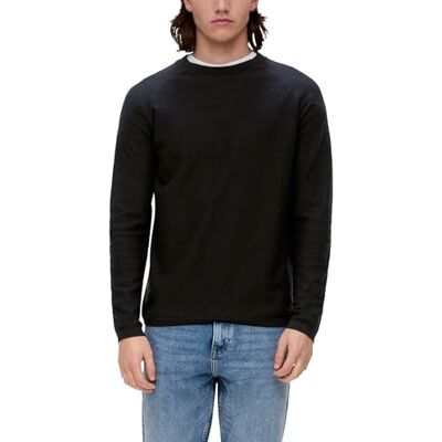 2148918 QS Sweter męski, czarny 999, M 2148918 QS Sweter męski, czarny 999, M