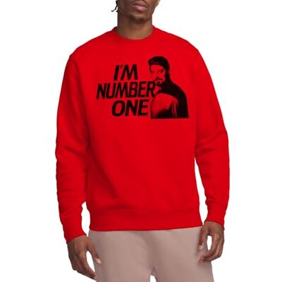 CBS154-UKAS-20 Star Trek Bluza Im Number One Crew, czerwona, S, Czerwony, S CBS154-UKAS-20 Star Trek Bluza Im Number One Crew, czerwona, S, Czerwony, S