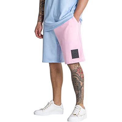 GKM003038 Gianni Kavanagh Męskie Light Blue Block Shorts Panties, jasnoniebieski, M GKM003038 Gianni Kavanagh Męskie Light Blue Block Shorts Panties, jasnoniebieski, M