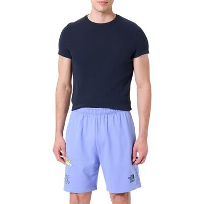 NF0A8C2X The North Face Uniseks Mountain Cleanup Relaxed Shorty Virtual Blue L NF0A8C2X The North Face Uniseks Mountain Cleanup Relaxed Shorty Virtual Blue L