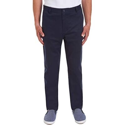 N9D0054P-410-36W X 34L Nautica Męskie majtki School Uniform Wrinkle Resistant Stretch Pant, grantowy, 36W / 34L N9D0054P-410-36W X 34L Nautica Męskie majtki School Uniform Wrinkle Resistant Stretch Pant, grantowy, 36W / 34L