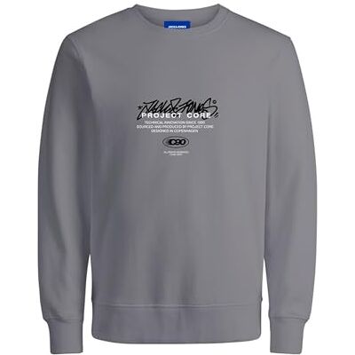 12284448-4852401 JACK & JONES Jcoscripture Sweat Crew Neck FST, Paloma, M 12284448-4852401 JACK & JONES Jcoscripture Sweat Crew Neck FST, Paloma, M