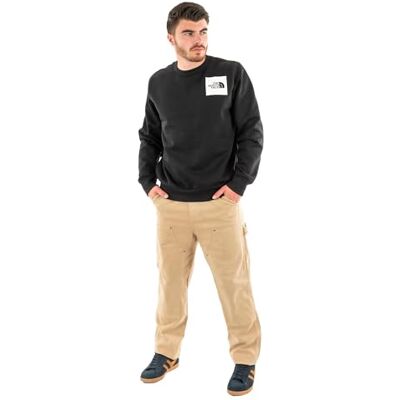 NF0A89EV The North Face Męskie Fine Crew Sweter Tnf Black XS NF0A89EV The North Face Męskie Fine Crew Sweter Tnf Black XS