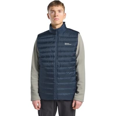 1207711_C0412 Jack Wolfskin Męska kamizelka puchowa Pilvi Down Vest M, Midnight Sky, M 1207711_C0412 Jack Wolfskin Męska kamizelka puchowa Pilvi Down Vest M, Midnight Sky, M