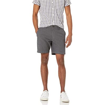 MGT60019SP18-Nav-34 Amazon Essentials Męskie lekkie i wygodne szorty slim fit Oxford, 18 cm, szare, 34 W MGT60019SP18-Nav-34 Amazon Essentials Męskie lekkie i wygodne szorty slim fit Oxford, 18 cm, szare, 34 W