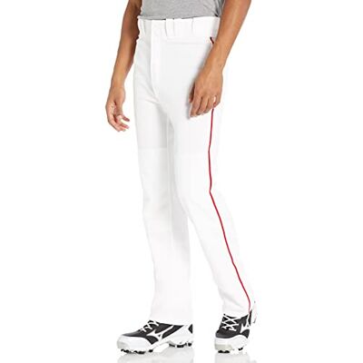 350387.0010.03.XS Mizuno Dorośli męskie spodnie baseballowe Premier Pro Piped G2 Biały/czerwony XS 350387.0010.03.XS Mizuno Dorośli męskie spodnie baseballowe Premier Pro Piped G2 Biały/czerwony XS