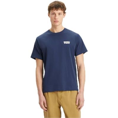 16143 Levi's Koszulka męska SS Relaxed Fit Tee, Icon Button Dress Blues, S 16143 Levi's Koszulka męska SS Relaxed Fit Tee, Icon Button Dress Blues, S